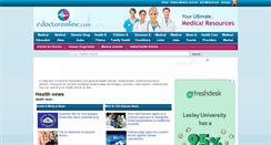 Desktop Screenshot of edoctoronline.com